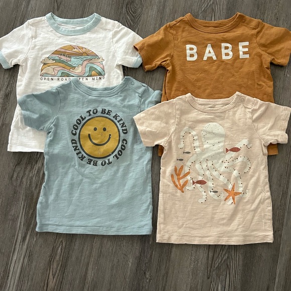 Little Co. By Lauren Conrad Other - Little Co. Toddler Graphic T-Shirts Set - 4 tops size 24 months